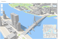 Scene with Inset Map app Scene with Inset Map app